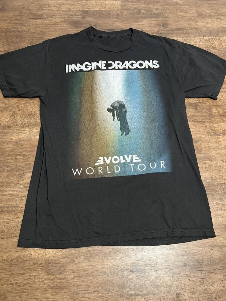 Imagine Dragons Evolve World Tour Футболка Унисекс Концертная S - 5XL DO720 Унисекс Футболка