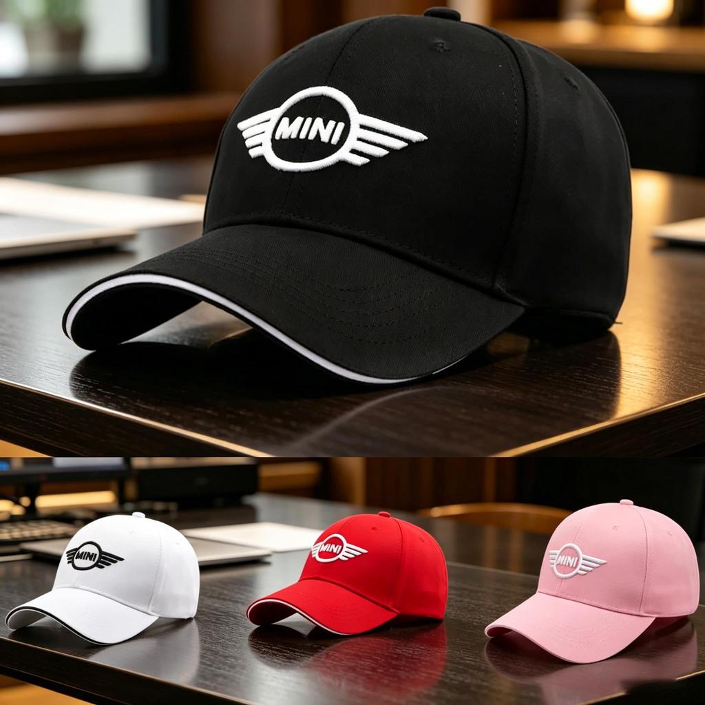 BBIP8 High-Grade Car Embroidery Emblem Cotton Adjustable Baseball Hat For BMW Mini Cooper One S Countryman Clubman JCW R50 R55 R56 R60