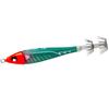 DUEL Lead Squid Jig Size Real Blue Luminous Red Green EZ-Bait Metal, 25, 94g, A1734-RBLM -
