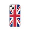 Чехол для iPhone — Drapeau Royaume-Uni — Souple — Многоцветный — Совместимый с iPhone 13 — Вертикальный
