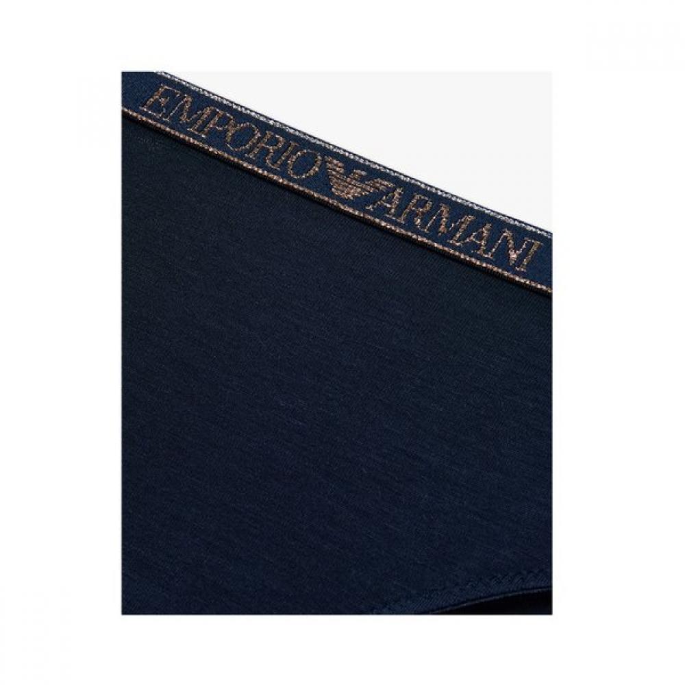 Emporio Armani Женские трусы-слипы из вискозы с металлизированной отделкой S 0825311506