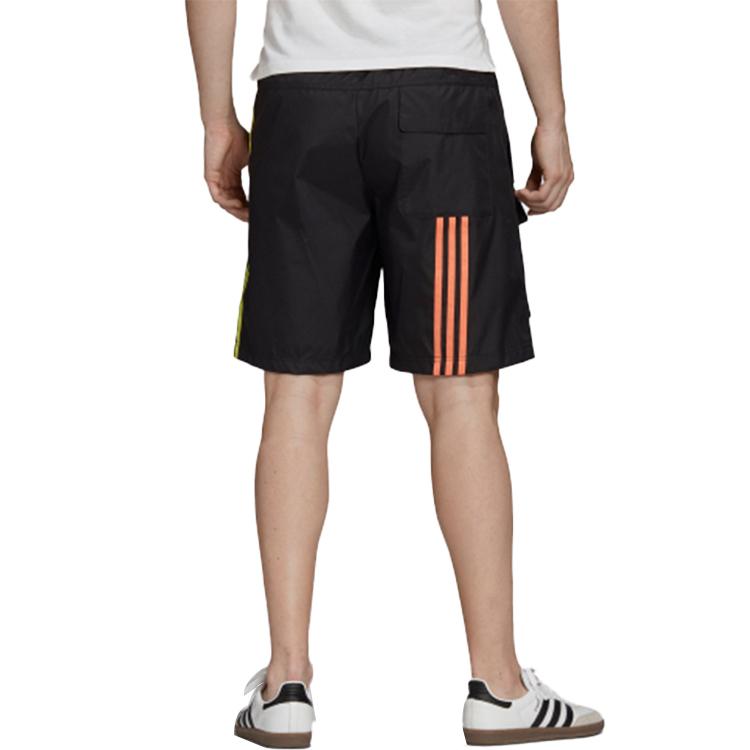 adidas Мужские тканые шорты-карго Originals Черный GK5916