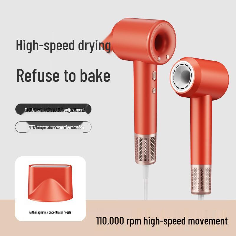 Bladeless High-Speed Hair Dryer with Negative Ions for Home & Salon Use