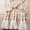 Минималистичные скандинавские подхваты для штор, стиль boho-chic для гостевого дома. Надежно держит легкие шторы, аккуратно и стильно, добавляет свежие нотки