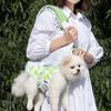 Soft Fabric Pet Carrier for Dogs Backpack, Breathable Leg-Out Cat Chest Bag, Adjustable Buckle Backpack Walking Drawstring, Bag Kitten Puppy