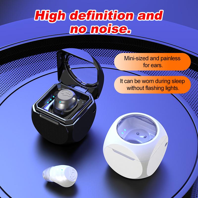 Мини-наушник Q1 Bluetooth, одноухий, с дисплеем заряда батареи, для спорта или бизнеса
