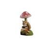 Vivid Rabbit Lawn Lamp Resin Animal Statue Light Garden Figurines Sculptures  Gift