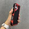 Бронированный чехол для Apple iPhone 16 Pro Max - ПК и силикон, военный класс, противоударный, полная защита на iPhone 16/15/14/13/12/11/Pro/Pro Max/Plus