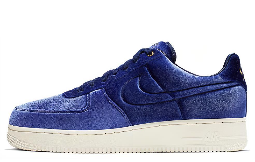 Nike Air Force 1 Low Premium 3 Velour Blue Void AT4144-400