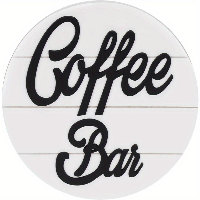 Декор кофейных знаков для кофейного бара, настенный знак из дерева для фермерского дома, декор для кухни, домашнего офиса, кафе, кофейной станции, подарок на новоселье