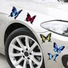 Motorcycle Colorful Automotive Butterfly Auto Exterior Decors Scratch Sticker Car Stickers Decals