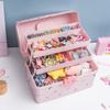 Children's Hair Accessories Storage Box Baby Head Rope Hairpin Rubber Band Head Jewelry Storage Dressing Cute Girl Jewelry Box