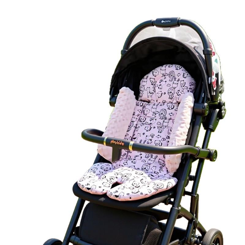 Prock X6 Anti-Slip Baby Stroller Cushion - Velvet Cotton Seat Pad & High Chair Accessory