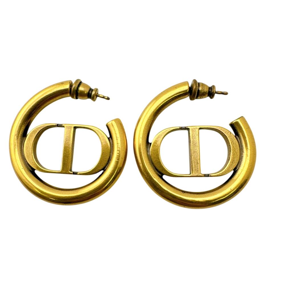 Dior Металлическая CD-подставка Montaigne 30 Пирс золотой металл Б/у