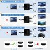 OULEKE HDMI Splitter 1 вход 2 выхода Улучшенный HDMI-кабель 2 экрана Одновременный выход 4K HDMI Splitter 2 порта FULL HD 1080P 3D Splitter Easy