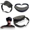 VR Headset Face Pad for Meta Quest 3 Faux Leather Breathable Virtual Reality Glasses Face Cushion Cover Replacement Parts Accessories
