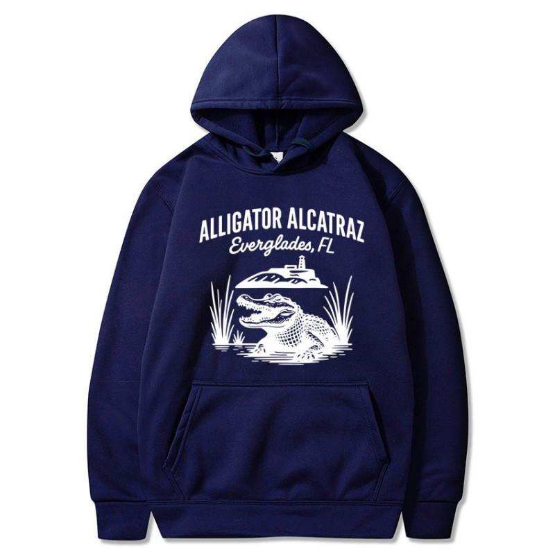 Unisex Hooded Sweatshirt With Animal Print Loose Fit Winter Warm Long Sleeve Casual Top
