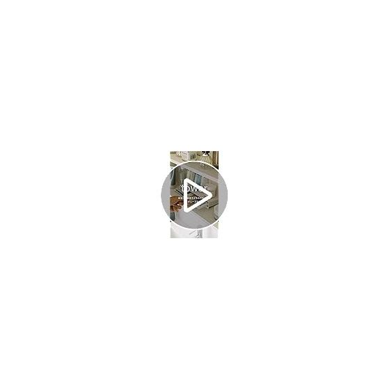 Yamazaki Стойка Jitsugyo Mini Tube, Белая, Вертикальная: Ш22 x Г4,3 x В8 см, Башня, Ванная комната, Шкафчик для ванной комнаты, Хранение косметики, Вертикальное и горизонтальное