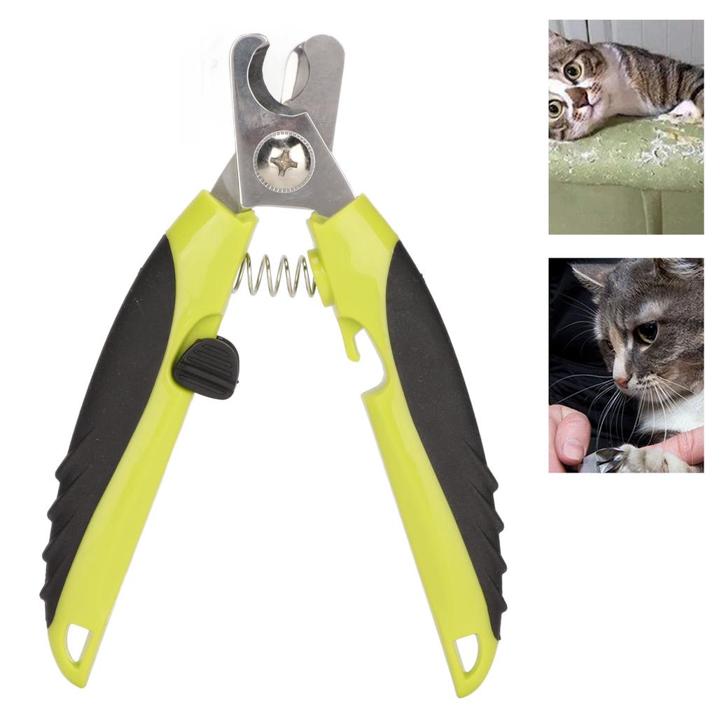 Pet Nail Scissors Professional Stainless Steel Pets Nail Clipper Set with Ergonomic Handles for Dogs Cats