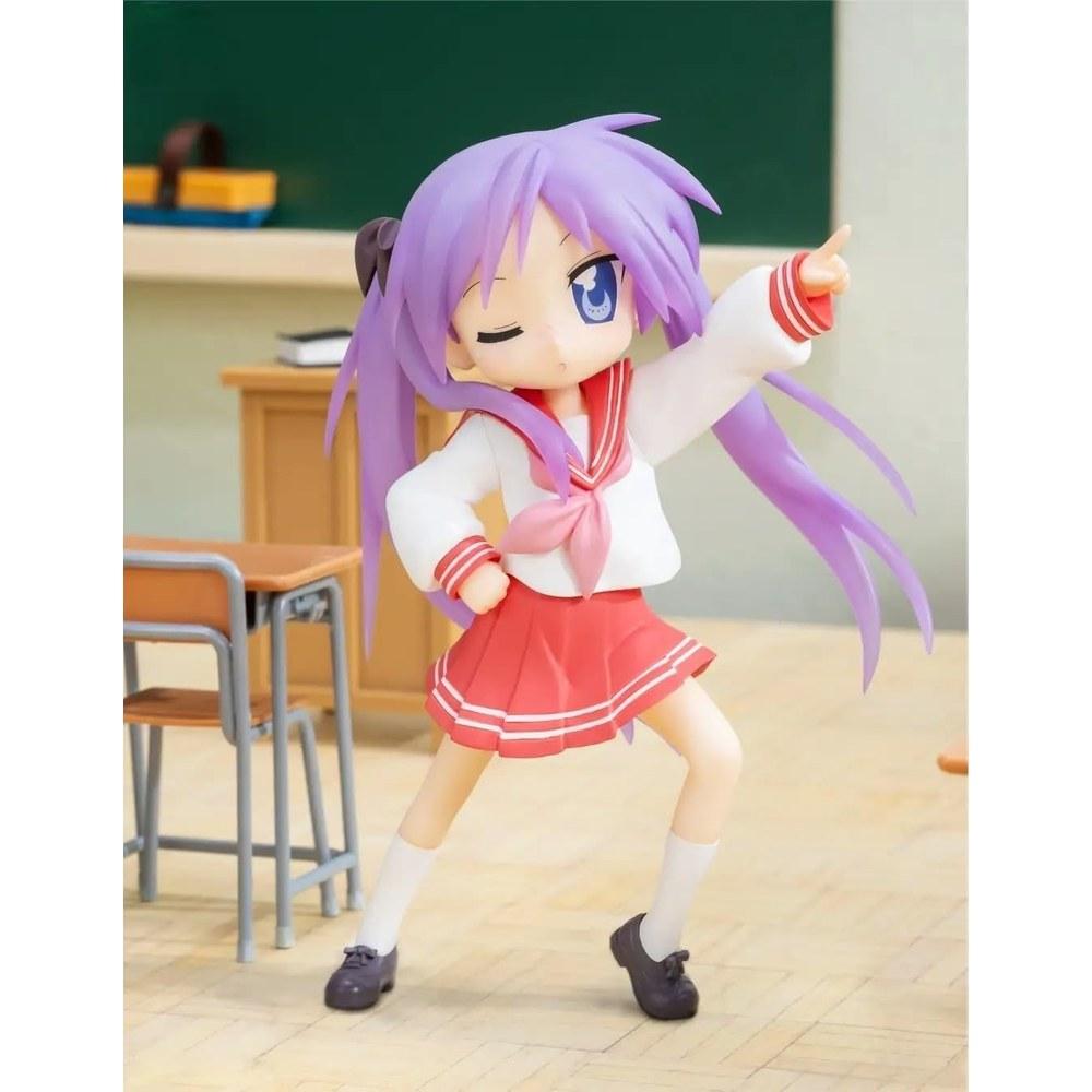 Набор фигурок Lucky Star Vivit Konata Izumi Miyuki Takara Kagami Hiiragi Tsukasa Hiiragi 14 см, все 4 типа, официальный продукт