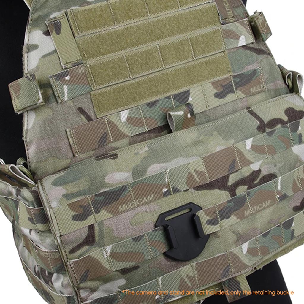 Tactical Vest Aluminum Base Connection Mount for Hero 11 10 9 8 7 6 5 Sports Action Camera Adapter Accessories