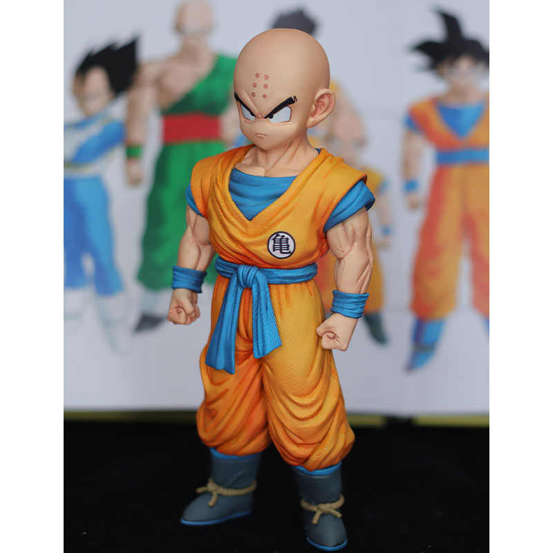 18см Вф Криллин Бесконечный Воин Dragon Ball Аниме Фигурки Детство Турнир Силы Супер Сайян Модель Украшение Игрушки Подарки Z Круглый Сенсорный