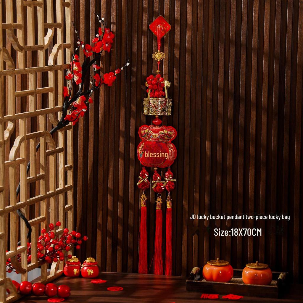 2025 Snake Year Blessing Pendants: New Year and Spring Festival Decorations for Wealth and Prosperity