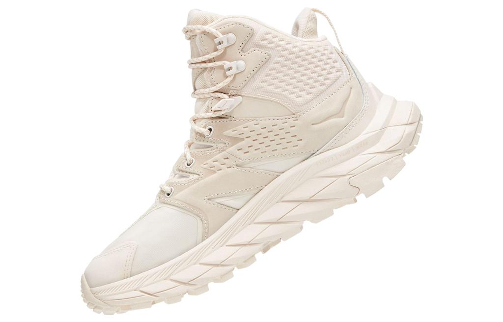 Женские кроссовки Hoka One One Anacapa Mid Gore-Tex Eggnog Shifting Sand (Женский) Эгг-ног/Зыбучий песок