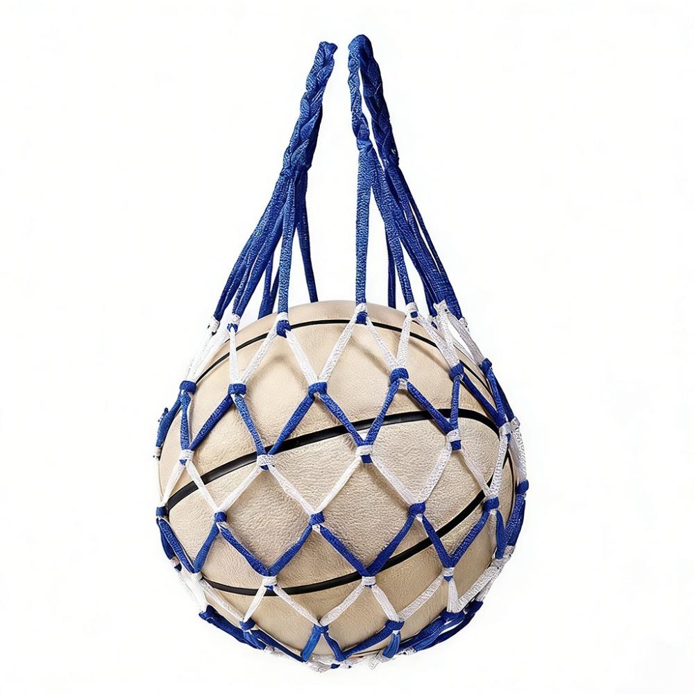 Weaving Basketball Carry Bag Multiple Colors Ball Pocket Durable Mesh Net Bag Football Balls