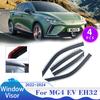 Window Visor for MG4 EV EH32 Mulan 2024 2024 2024 Car Side Sun Rain Guard Deflector Vent Smoke Cover Awnings Shelters Accessorie