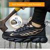 Lightweight Safety Work Shoes Labor Protection Shoes Puncture Proof Work Shoes with Steel Nose Men Working Shoes with Protection