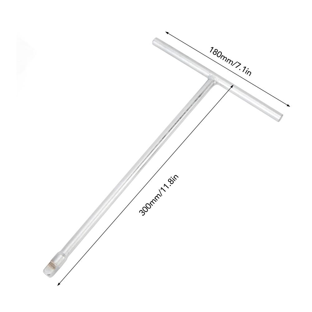 3/8in Drive T Handle Socket Holder 1/4" and 1/2" Adaptors T Handle Wrench Set  Auto Shop