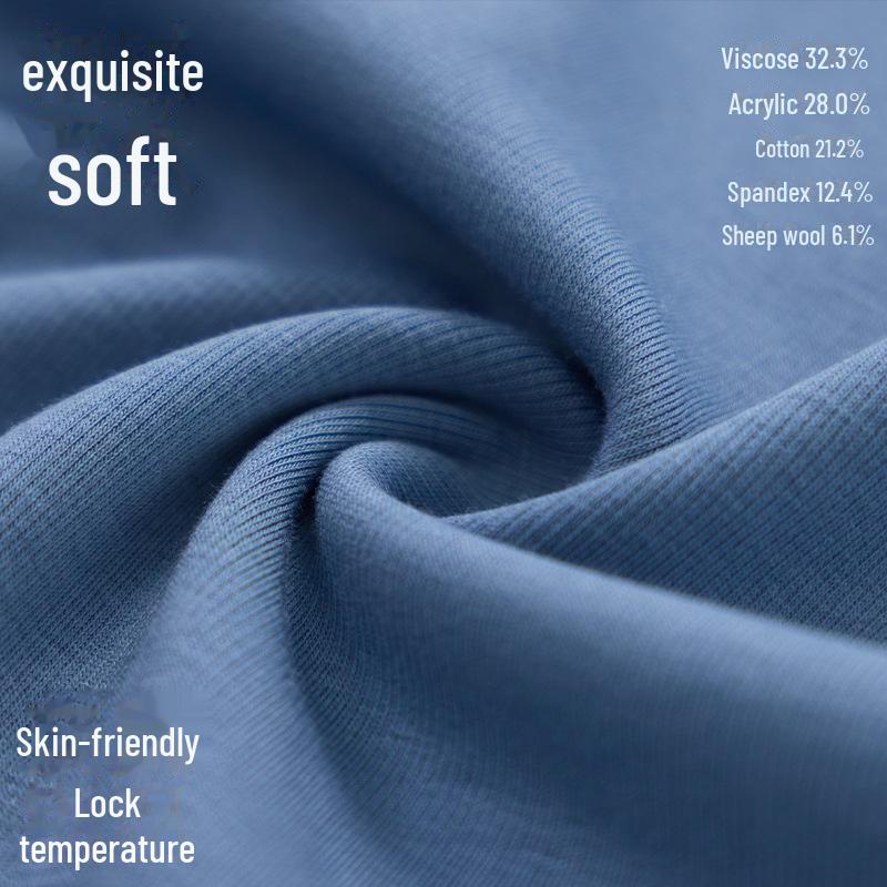 Теплая женская водолазка с воротником-полуворотом из немецкого бархата и шелка на осень и зиму