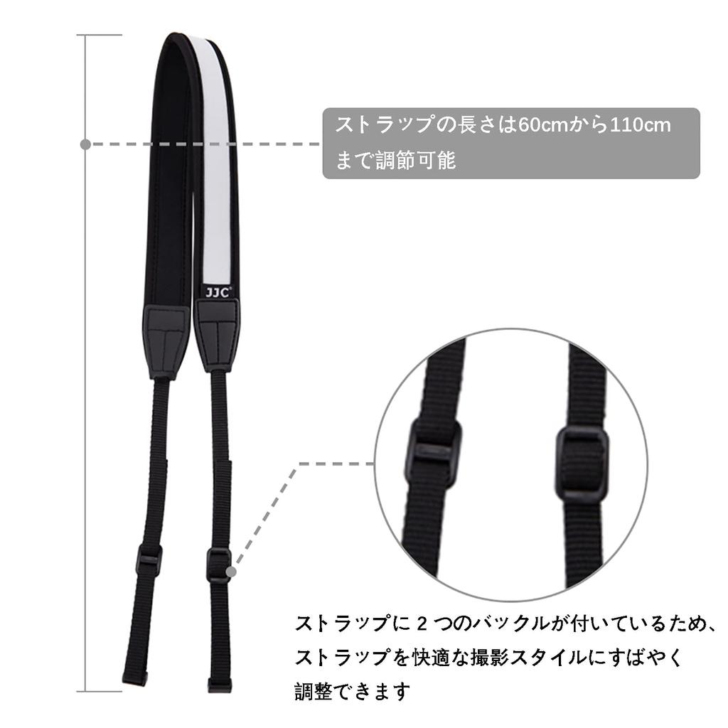 JJC Camera Neck Strap Canon EOS R8 R50 R6II R7 R10 R5C R5 R6 RP Kiss M2 KISS X10 X9 X9i X8i X7 Fujifilm X100VI Gray for X100V X100F Camera X-T5 X-T4
