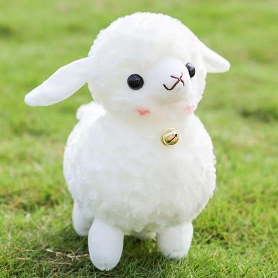 Милая плюшевая игрушка ягненок кукла овечка 8 дюймов игрушка для игрового автомата детский подарок на день рождения свадебный сувенир