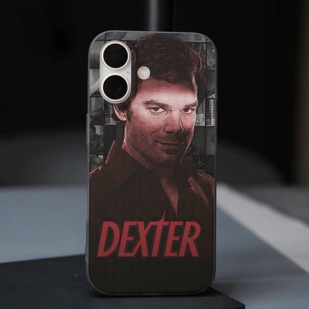 Стильный чехол для телефона Декстер Морган Для IPhone 17 16 15 14 13 12 11 Pro Max Plus Полосатый чехол
