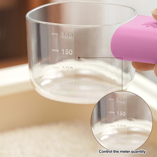 Мерная ложка с контейнером для хранения и съемной ручкой, четкая шкала, универсальная ложка для зерна, ложка для бобов, чая, сахара, инструменты бариста