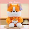Plush Animal Toy Cartoon Fox Corgi Stuffed Doll Girl Children Birthday Gift