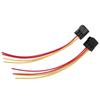 2PCS Starter Solenoid Relay Plug Harness Plug Electrical Connector Plug Replacement for Suzuki