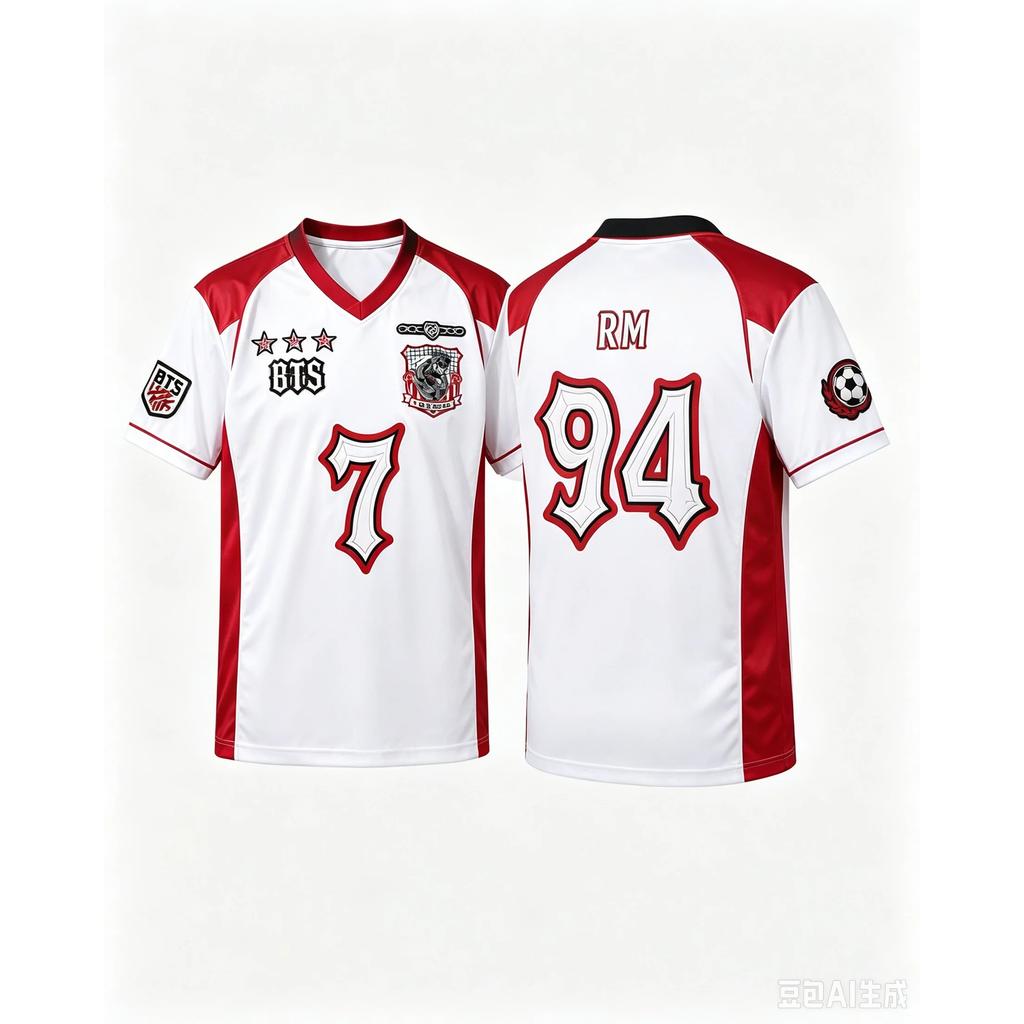 New Halftime Show 3D Print Football Jersey T-shirt Summer Sports T-shirt Breathable Quick Drying Clothing