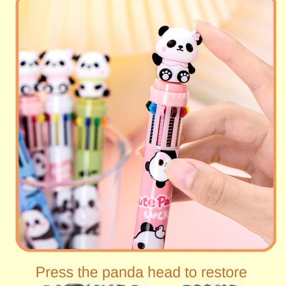 Cute Ballpoint Pen Plastic Stationery Gifts New Panda Ballpoint Pen