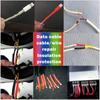328-656pcs Heat-shrink Tubing Thermoresistant Tube Heat Shrink Wrapping Kit Electrical Connection Wire Cable Insulation Sleeving