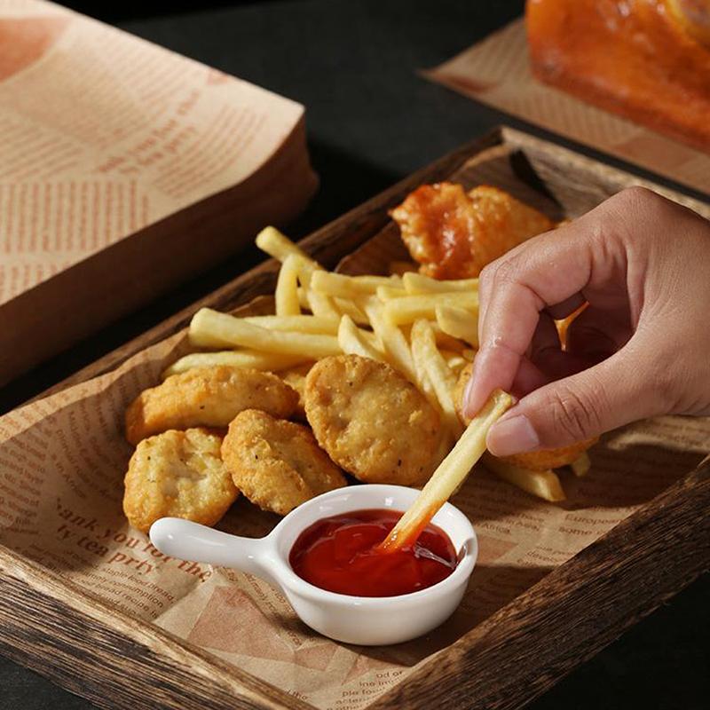 50 шт. Маслостойкая оберточная бумага для выпечки и пищевых продуктов, вощеная бумага, оберточная бумага для гамбургеров и картофеля фри, кухонный коврик для сэндвичей и хлеба, инструменты для выпечки