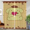 P-Pompom Purin затемняющие шторы для гостиной оконные шторы тюль для спальни украшение на Хэллоуин домашний интерьер шторы