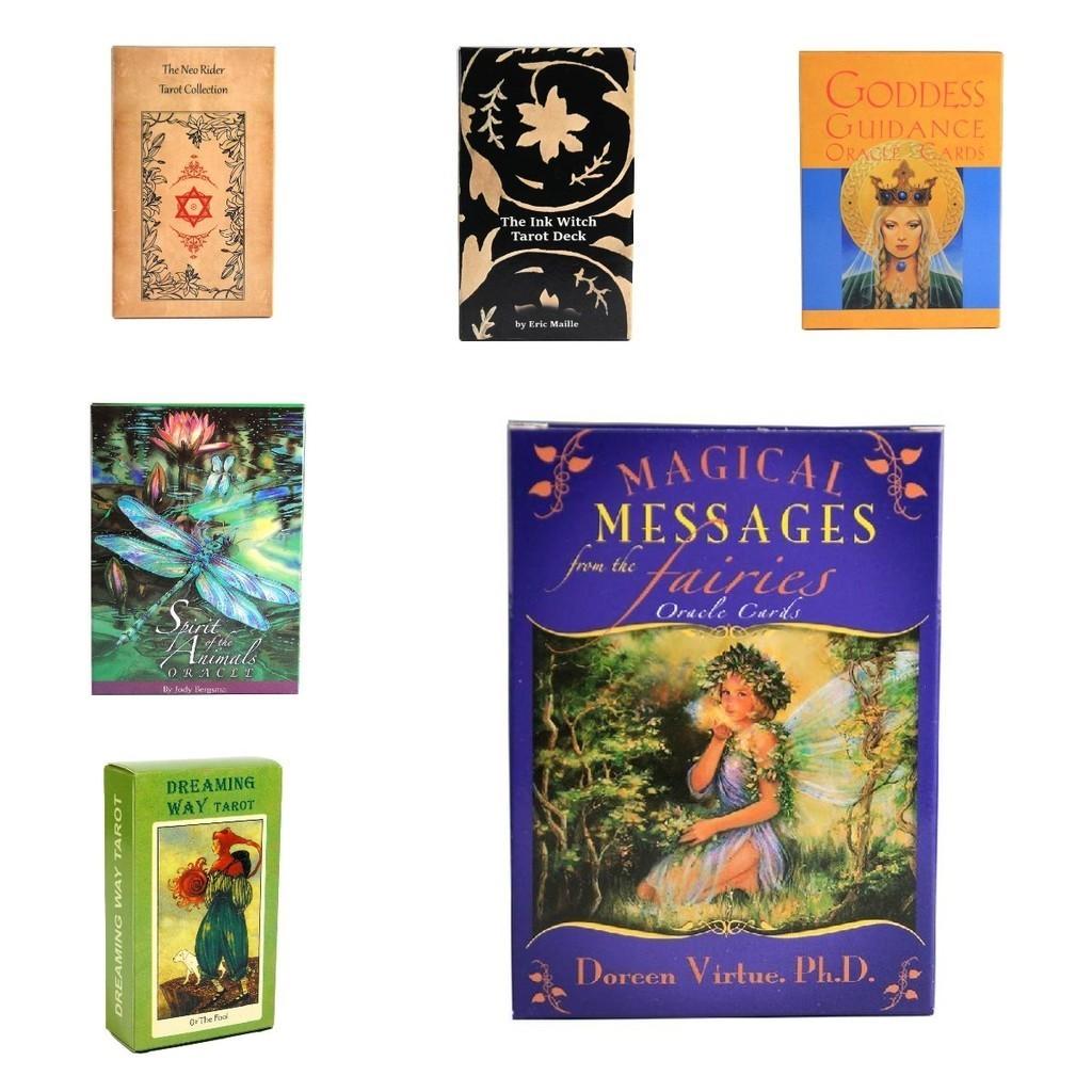 Элегантные Зеленые Глифы Карты Таро Ленорман Для Интуитивного Духовного Руководства