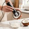 Anti-Splash Electric Coconut Meat Grater Rotating Coconut Meat Remover Tool  Fruit Tool
