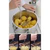 Practical 24 Cm Luxury Stainless Metal Potato Masher | Potato Masher Puree Maker