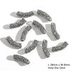 3-10Pcs Zinc Alloy Tube/Hanger Charm Bead for Beading Jewelry Diy Craft Fit Bracelet Charms Connectors Making