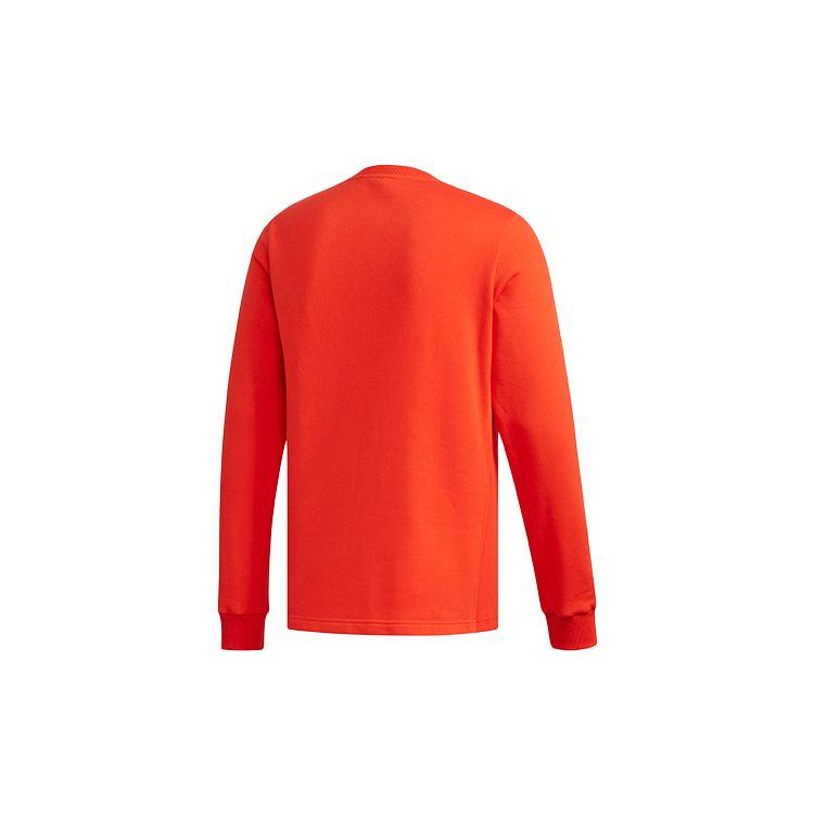 Adidas Neo M C+ SW Round Neck Fleece Long Sleeve Sweatshirt Men Tops Bright-Pink Fluorescent EI4707