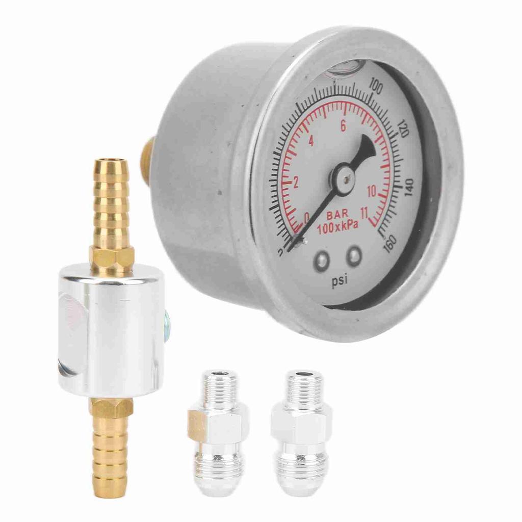 Universial 1 8 NPT Car Fuel Oil Pressure Regulator Gauge Kits for Fuel Injection System